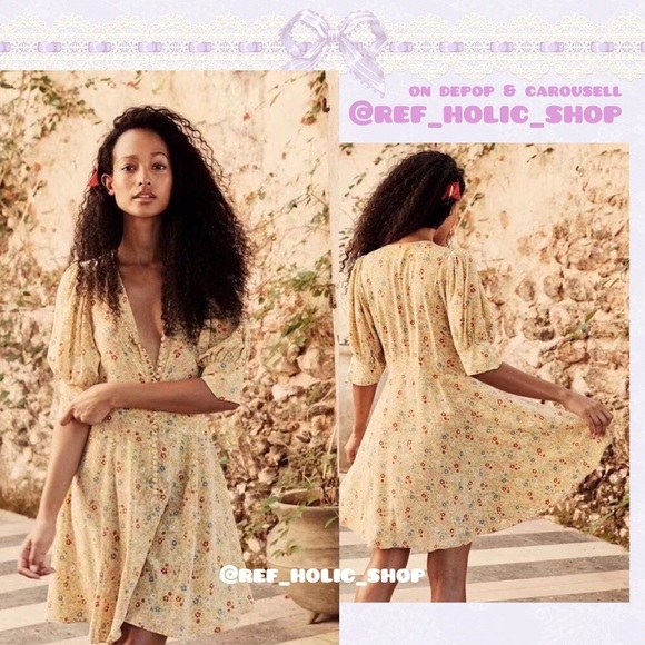 Doen Ceres Mini Dress in Lily of the Valley Floral - Picture 4 of 10